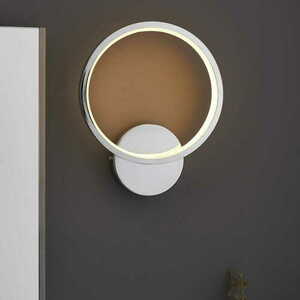 Endon Radius Chrome LED Wall Light 10W IP44 3000K 96472 small 5