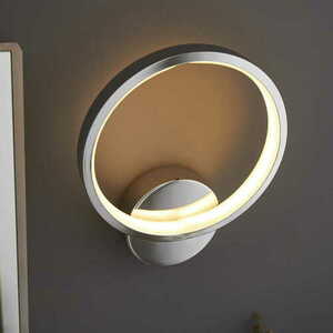 Endon Radius Chrome LED Wall Light 10W IP44 3000K 96472 small 6
