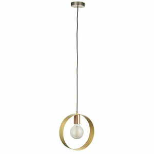 Endon Hoop Brass Steel Pendant Light 97664 small 7