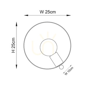 Endon Hoop 97665 table lamp E27 25 cm – brass, nickel and copper small 6
