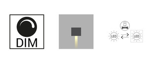 LILLEHAMMER 5031BL outdoor wall lamp black 4W 4000K - NORLYS. small 6
