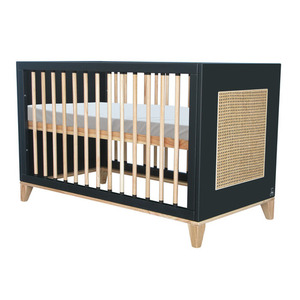 Nami Evolutive Bed Rattan 60 x 120 - Onyx small 4