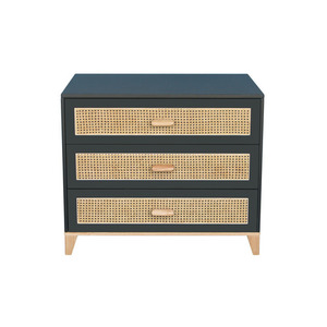 Nami Rattan Chest of Drawer - Onyx small 3