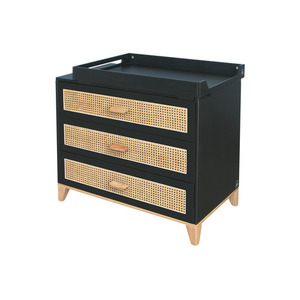 Nami Rattan Chest of Drawer - Onyx small 6