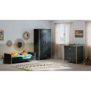 Oceane Wardrobe Rattan Cannes - Ardoise small 5