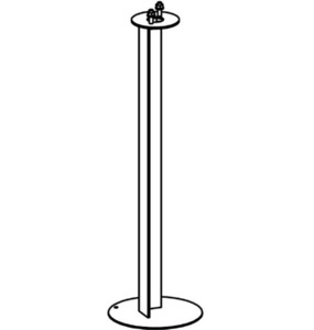 Ground mounting anchor for Borg Bollard 202 Norlys luminaires 0 Ground mounting anchor for Borg Bollard 202 Norlys luminaires small 0