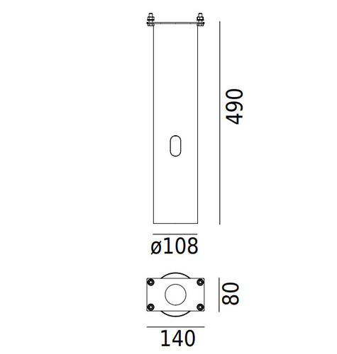 Check Metal Base 113 To Ground For Namsos Bollard