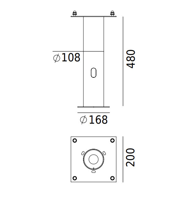 Preview Ground mounting anchor 117 Norlys Ground mounting anchor 117 Norlys
