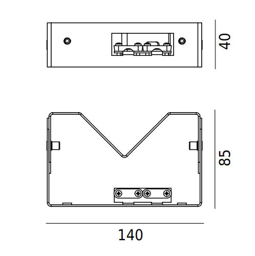 Check Corner-mounting bracket for luminaire 151 - Hitra Norlys