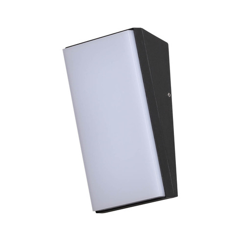 Check Italux Black LED Outdoor Wall Lamp 10W IP65 4000K OWL-7061-4K