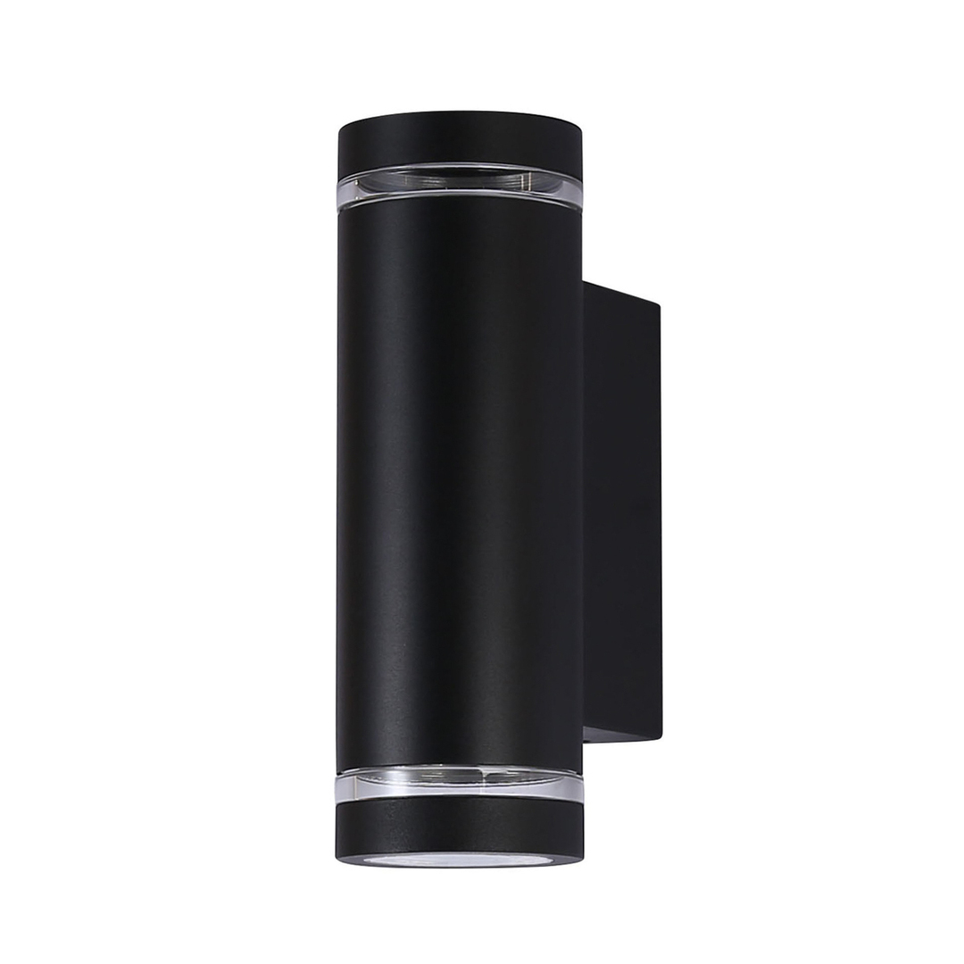 Italux Black LED Outdoor Wall Lamp 2-Light 14W IP54 3000K OWL-2067-2-3K