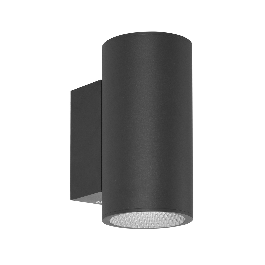 Outdoor Wall Lamp Italux Lenta Black LED 2x20W 3000K IP54 OWL-2805-2-3K