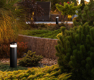 Outdoor Standing Light Italux Marcon LED 12W 4000K Black 70 cm OFL-6552-70-4K small 1