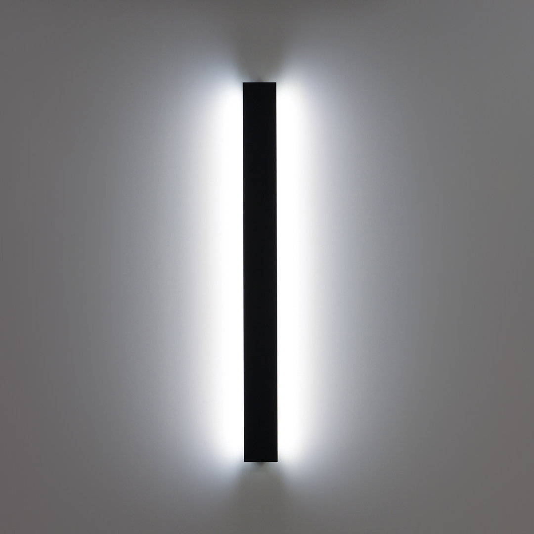 Outdoor Wall Lamp Italux Black LED 15-Point 4000K 150 cm OWL-2051-15-4K