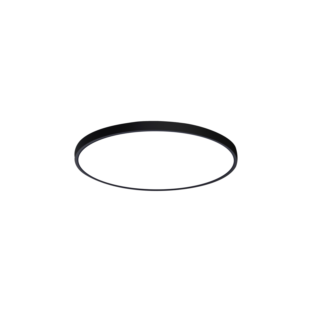 Italux Plafond LED Black 18W 23 cm IP40 2800K/4000K/6000K PLF-72836-230R-18W-BL