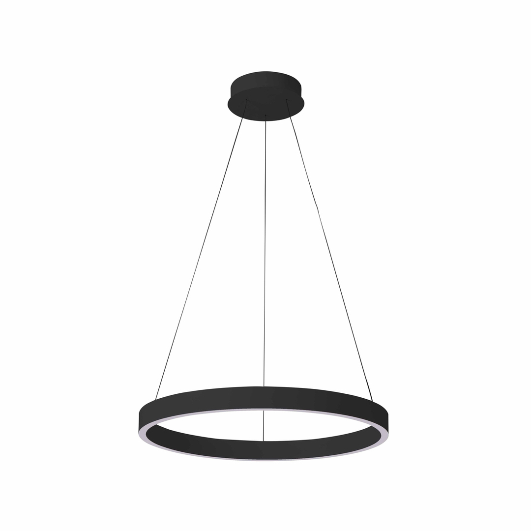 Italux LED Pendant Light Black 60 cm Dimmable 3000K/4000K PND-56215-060RPC-BK-3KS4K-TRDIMM