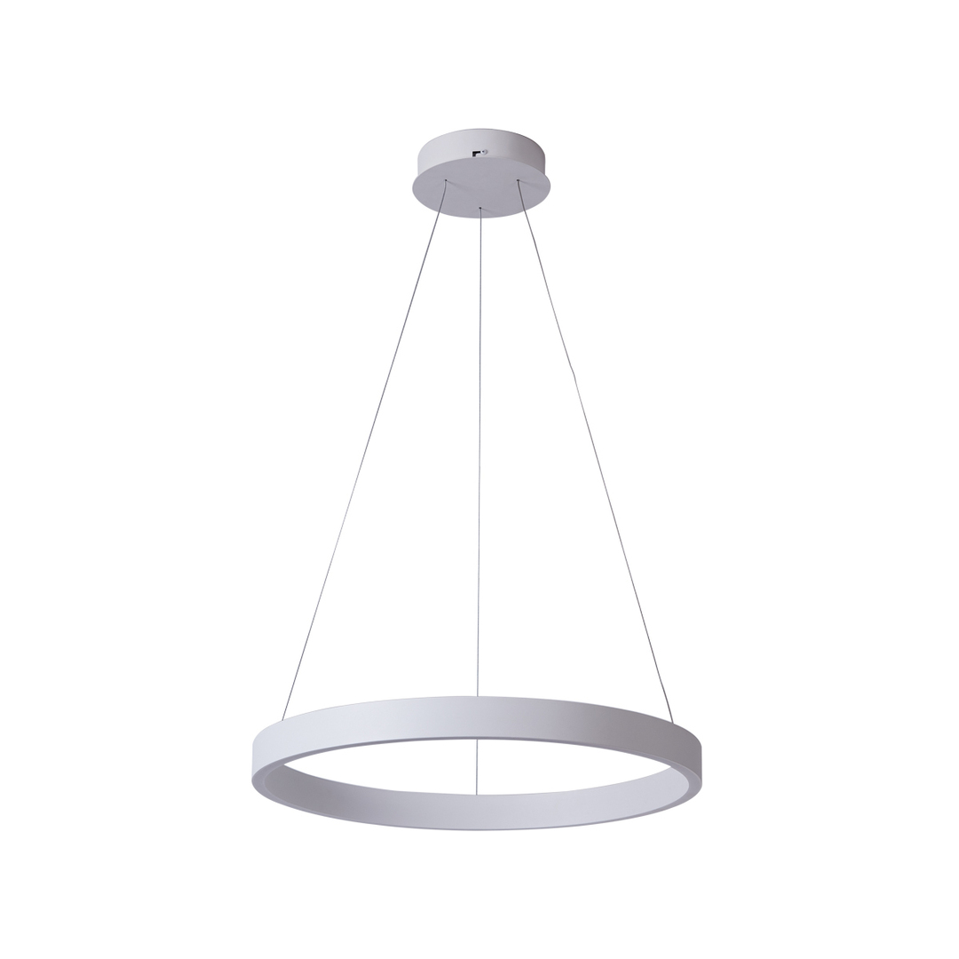 Italux Brasco White LED Pendant Lamp 60 cm Dimmable PND-56215-060RPC-WH-3KS4K-TRDIMM