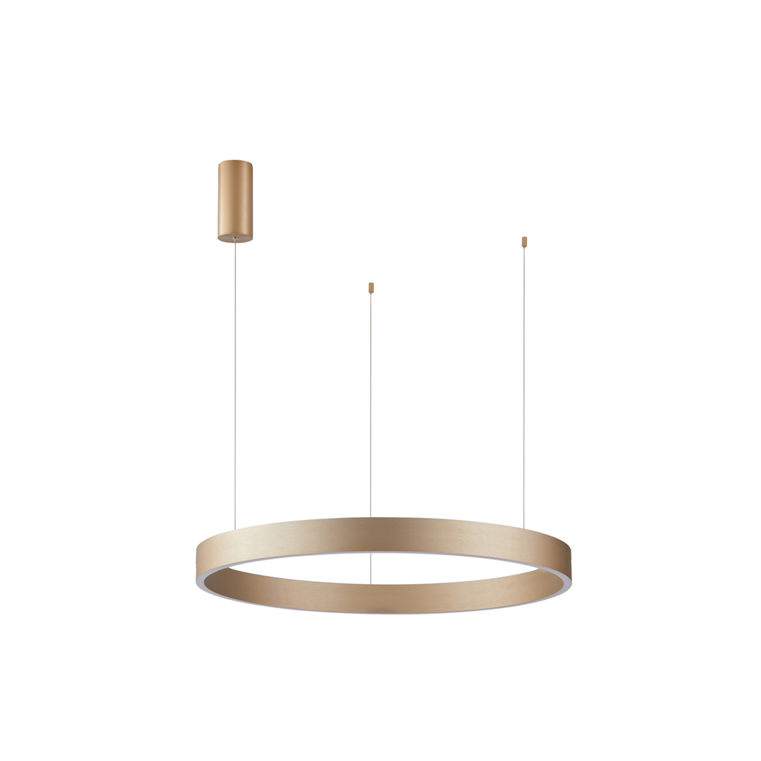 Italux LED Pendant Light Golden 60 cm Dimmable 3000K/4000K PND-56215-060RPP-GD-3KS4K-TRDIMM