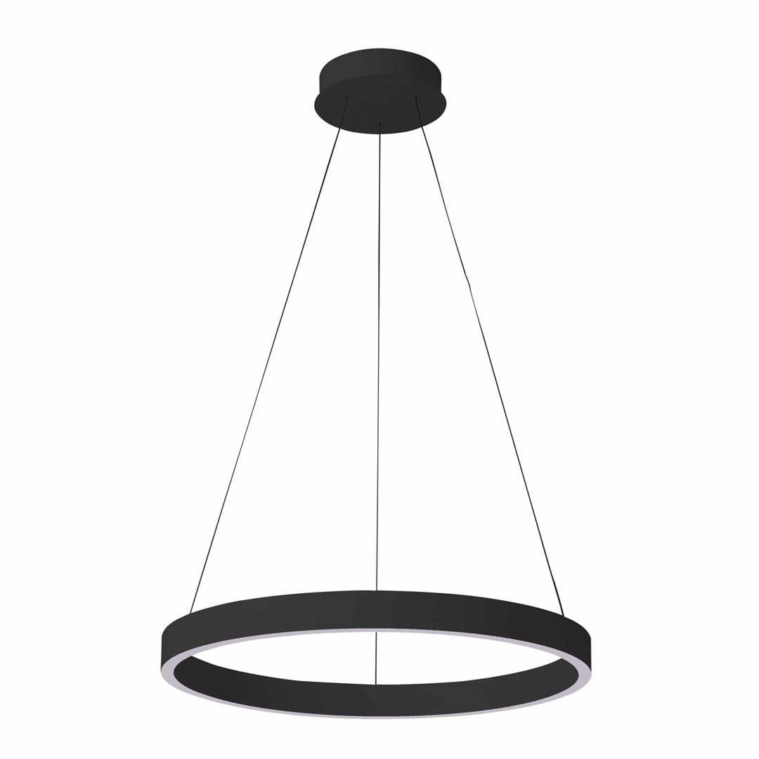 Italux Pendant Light Black LED 80 cm Dimmable PND-56215-080RPC-BK-3KS4K-TRDIMM