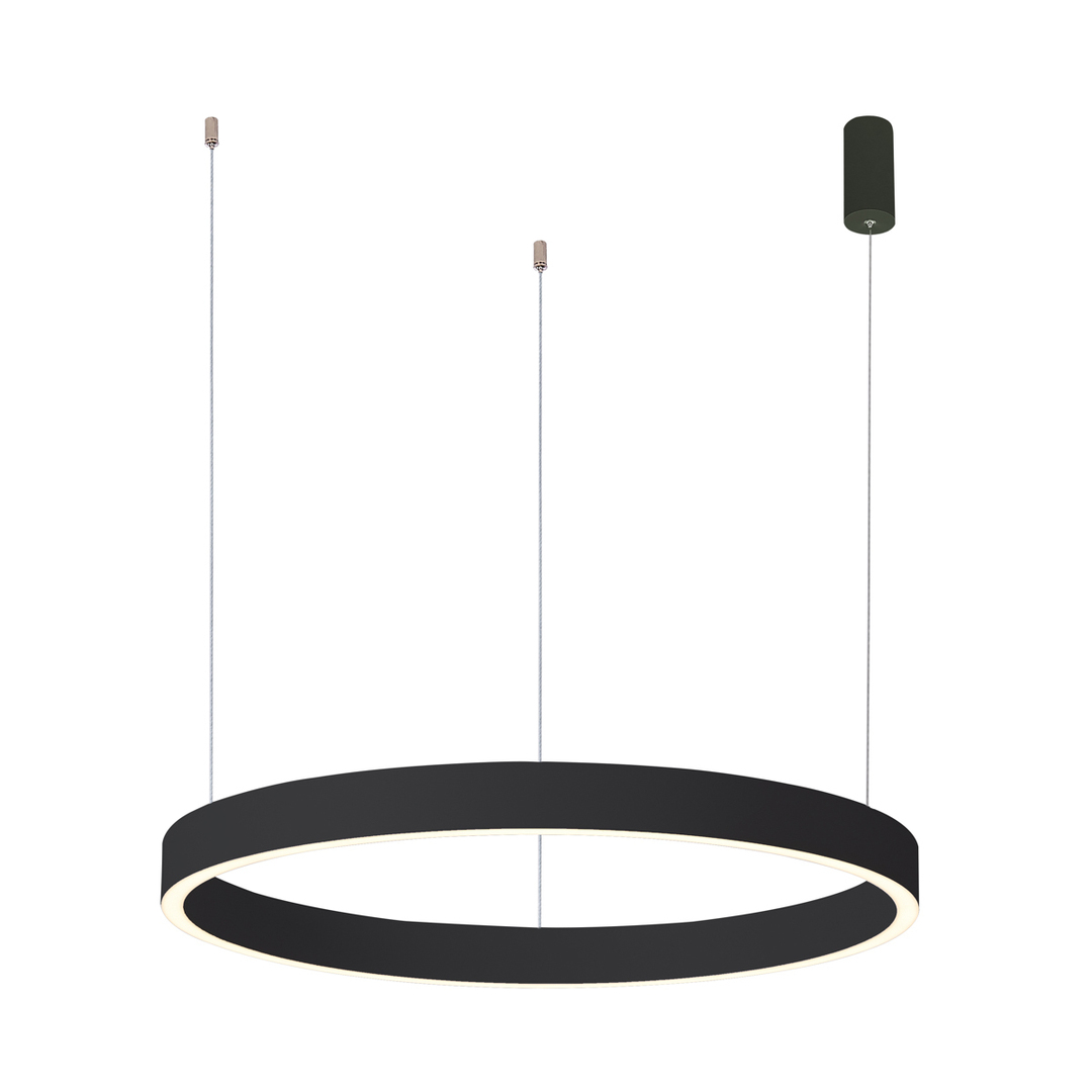 Pendant Light Italux Brasco LED Black 80 cm Dimmable 3000K 4000K PND-56215-080RPP-BK-3KS4K-TRDIMM