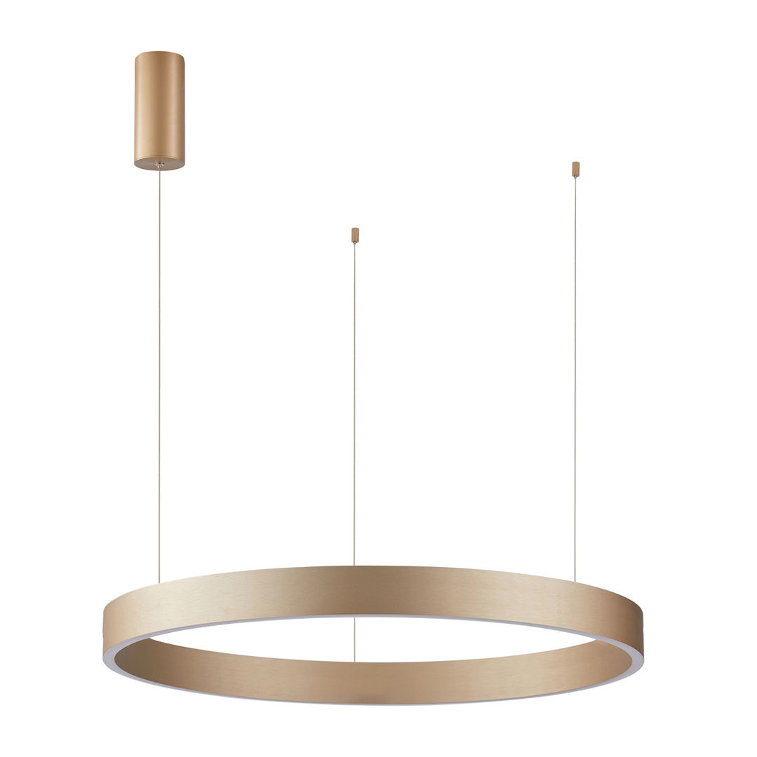 Italux Pendant Light LED 80 cm Golden White Aluminum PND-56215-080RPP-GD-3KS4K-TRDIMM