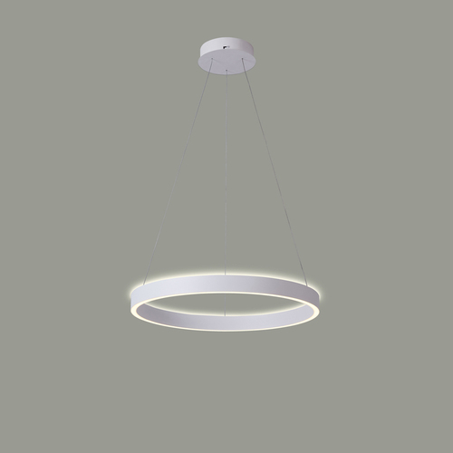 Check Italux Brasco White LED Pendant Light 60 cm 3000K/4000K Dimmable PND-56215D-060RPC-WH-3KS4K-TRDIMM