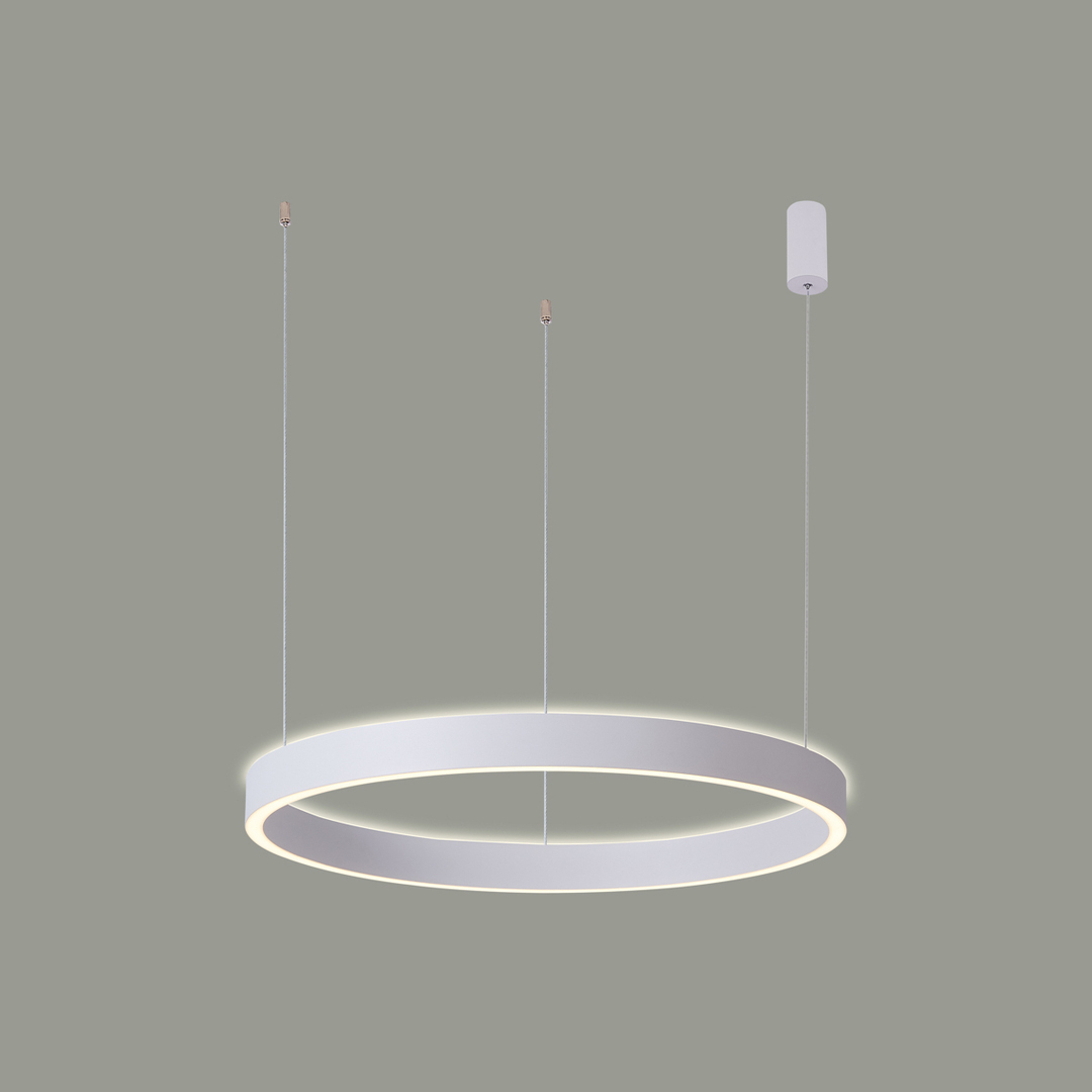 Italux Pendant Light LED White Aluminum 80 cm Dimmable PND-56215D-080RPP-WH-3KS4K-TRDIMM
