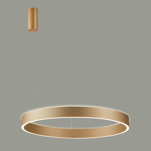 Check Italux Pendant Light Gold LED 100W 98 cm Dimmable PND-56215D-100RPP-GD-3KS4K-TRDIMM
