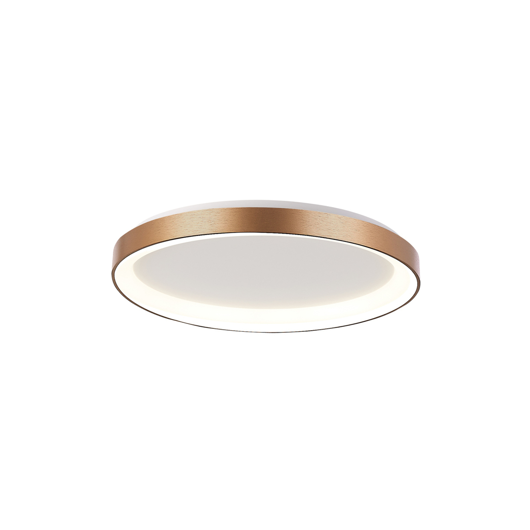 Plafon Italux Vico LED Golden 58 cm 48W Dimmable 3000K/4000K PLF-53675-058RC-GD-3KS4K-TRDIMM