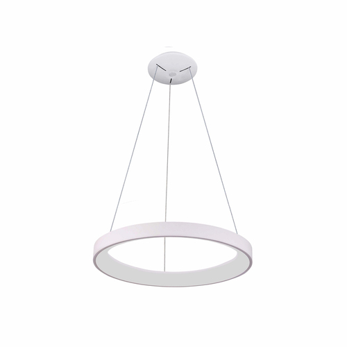 Check Italux Vico White LED Pendant Lamp 48 cm PND-53675-048RPC-WH-3KS4K