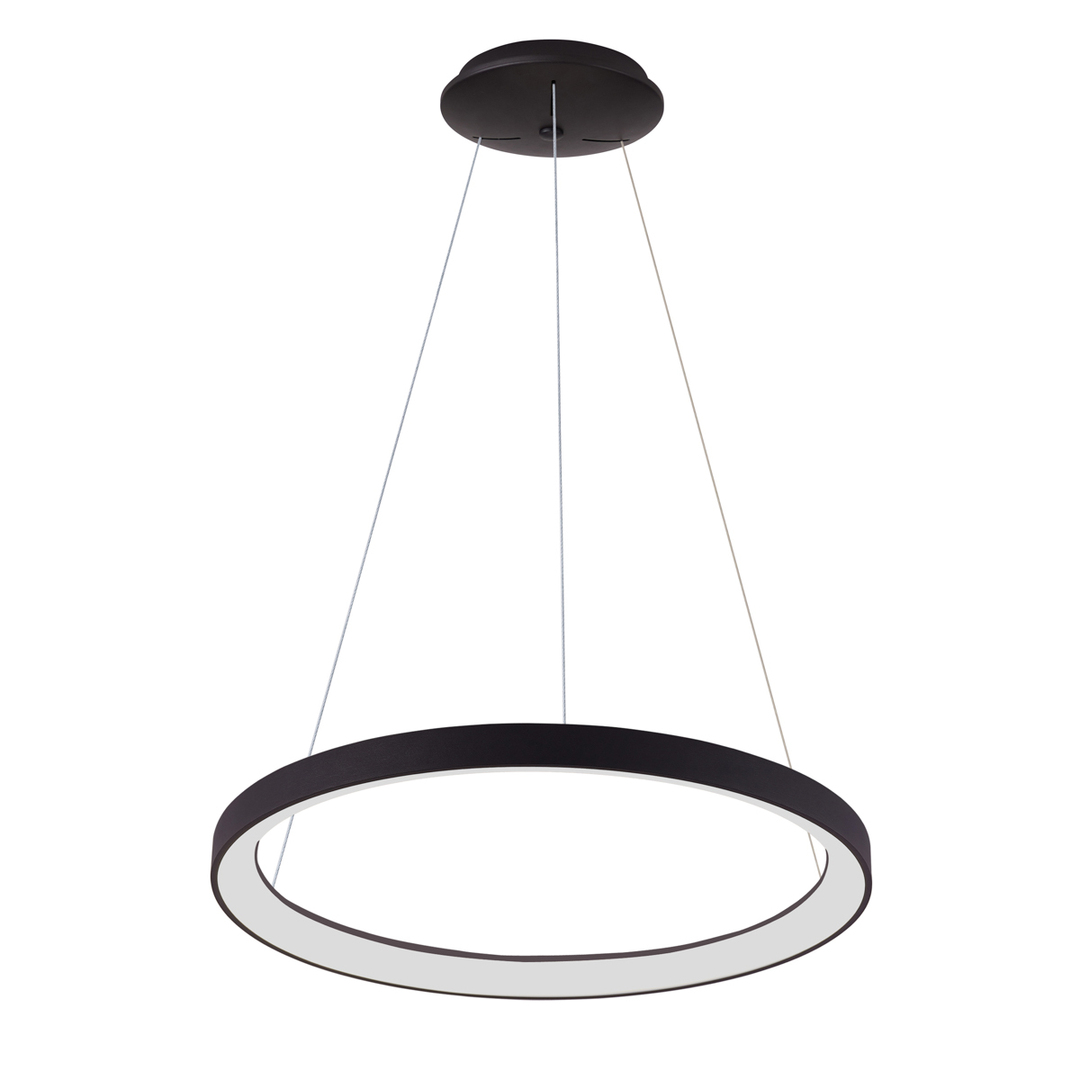 Italux Vico Black LED Pendant Light 78 cm PND-53675-078RPC-BK-3KS4K-TRDIMM