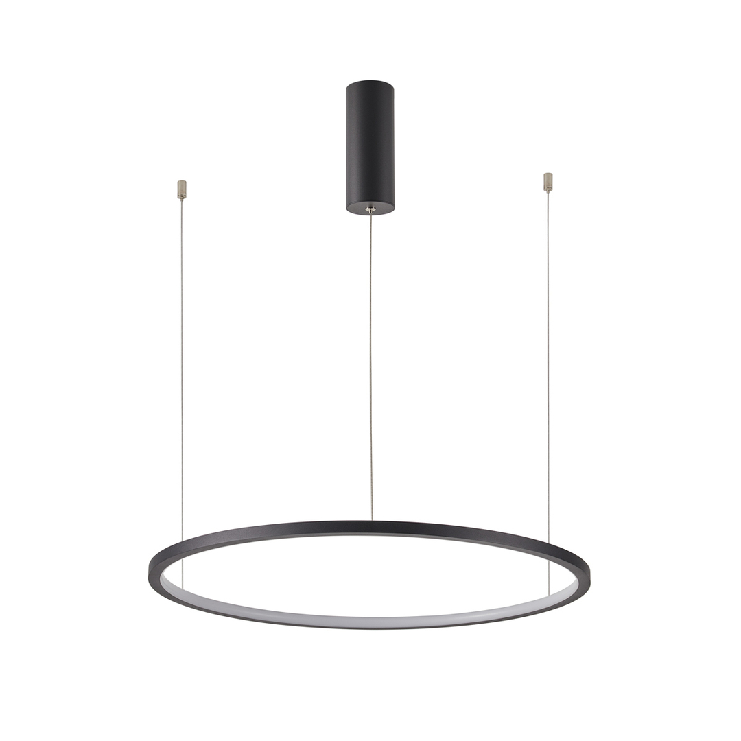 Pendant Light Italux Vinola LED Black 60 cm 3000K/4000K Dimmable PND-56135B-060RPP-BK-3KS4K-TRDIMM