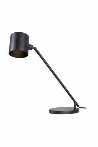 Check Table Lamp Max Light Laxer T0051 Black Metal 35 cm