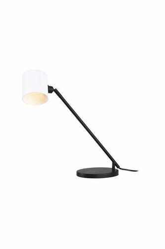 Check Table Lamp Max Light Laxer T0052 White Metal 35 cm
