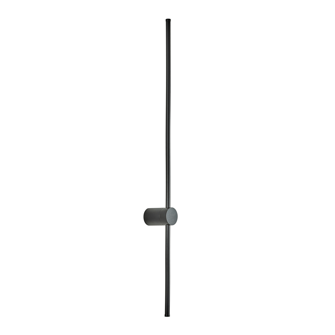 LED Wall Lamp Italux Vinto Black Aluminum 4000K 10W WL-73526-90-4K-BL