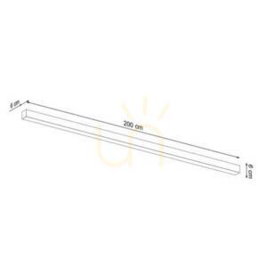 Wall lamp PINNE 200 white Thoro small 5