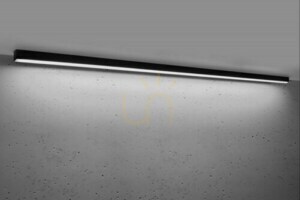 Ceiling lamp PINNE 200 black Thoro small 1