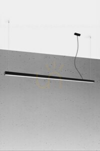 Pendant lamp PINNE 200 black Thoro small 0