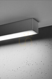 Ceiling lamp PINNE 200 grey Thoro small 4