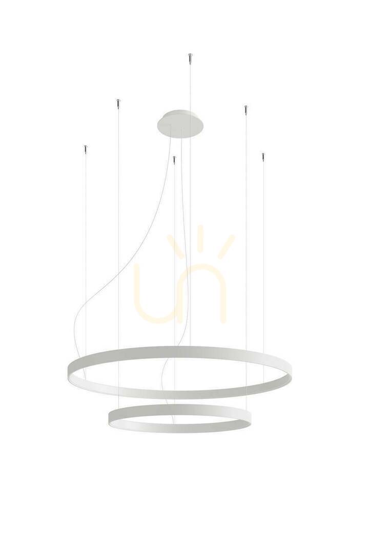 Chandelier RIO 2 55/78 white LED 4000K Thoro