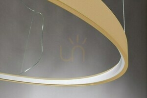 Chandelier RIO 78 golden LED 3000K Thoro small 7