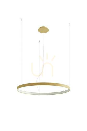 Check Chandelier RIO 78 golden LED 3000K Thoro