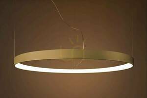 Chandelier RIO 110 golden LED 3000K Thoro small 6