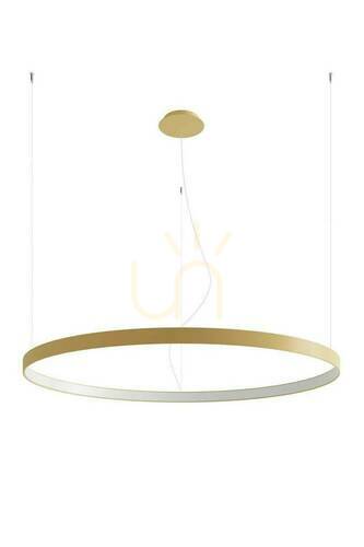 Check Chandelier RIO 110 golden LED 3000K Thoro
