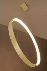 Pendant Light RIO 55 Gold LED Ring 24W 3000K Thoro TH.220 small 3
