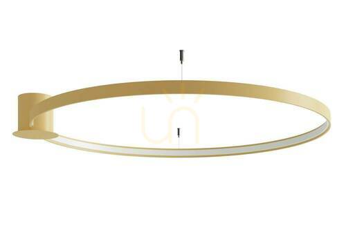 Check Ceiling lamp RIO 110 golden LED 4000K Thoro