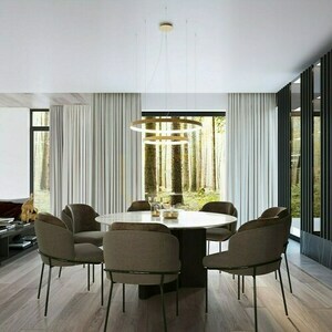 Chandelier RIO 3 55/78/110 golden LED 4000K Thoro small 9