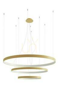 Chandelier RIO 3 55/78/110 golden LED 4000K Thoro small 0
