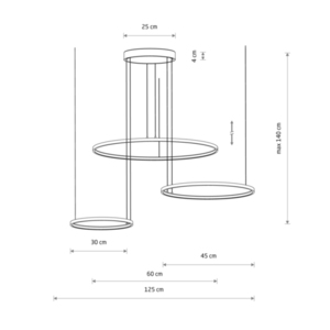 CIRCOLO LED Pendant Lamp 10817 Nowodvorski small 9