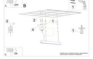 Pendant lamp PINNE 200 white Thoro small 8